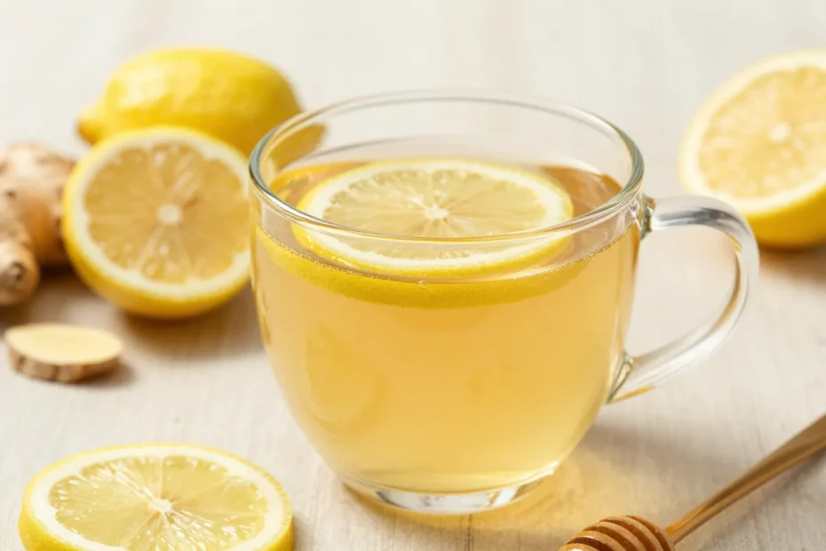 Honey Lemon Ginger Tea – Soothing Drink for Colds & Digestion