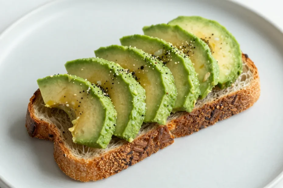 sweet potato avocado toast