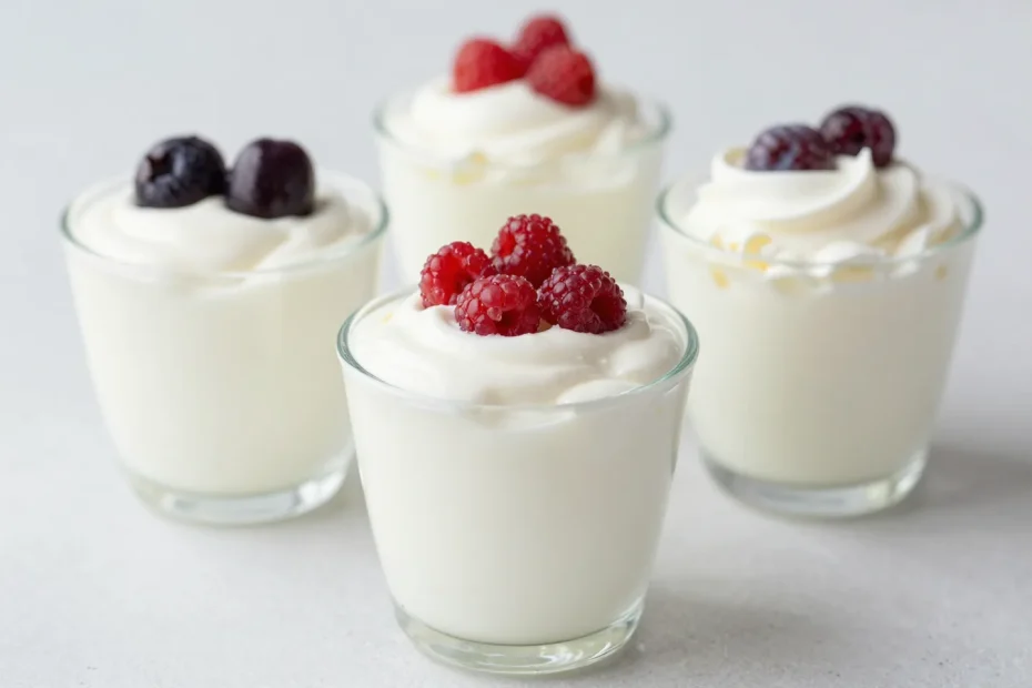 yogurt parfaits