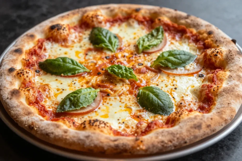 Homemade Margherita Pizza – Simple Ingredients, Restaurant-Style Flavor That Wows