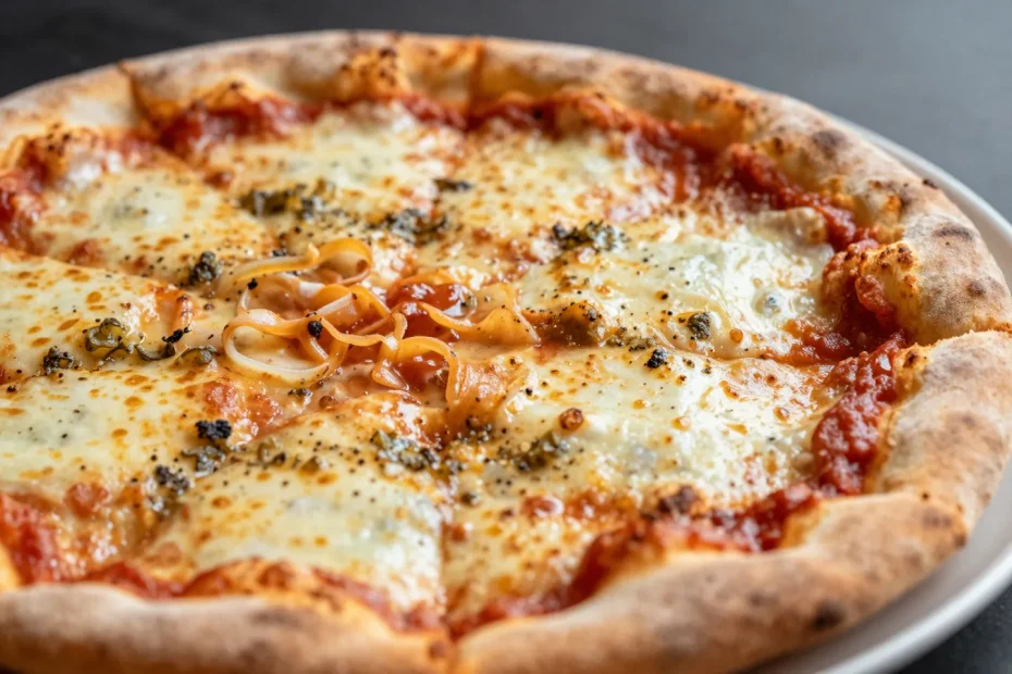 White Pizza (Garlic & Cheese) That’ll Make You Forget Red Sauce Forever