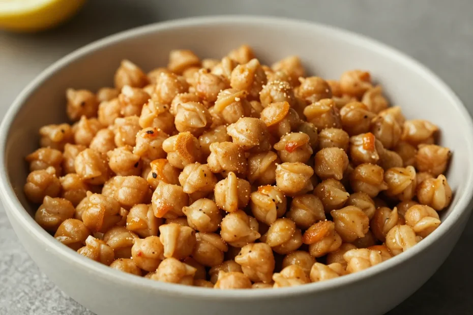 Crispy Chickpea Salad That’s Crunchy & Satisfying You’ll Crave Every Week
